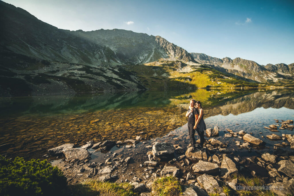 Plener zaręczynowy w Tatrach