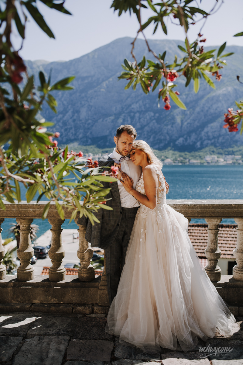 Sesja ślubna nad Zatoką Kotorską